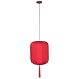 Dutchbone Hanglamp 'Suoni' 40cm, kleur Rood