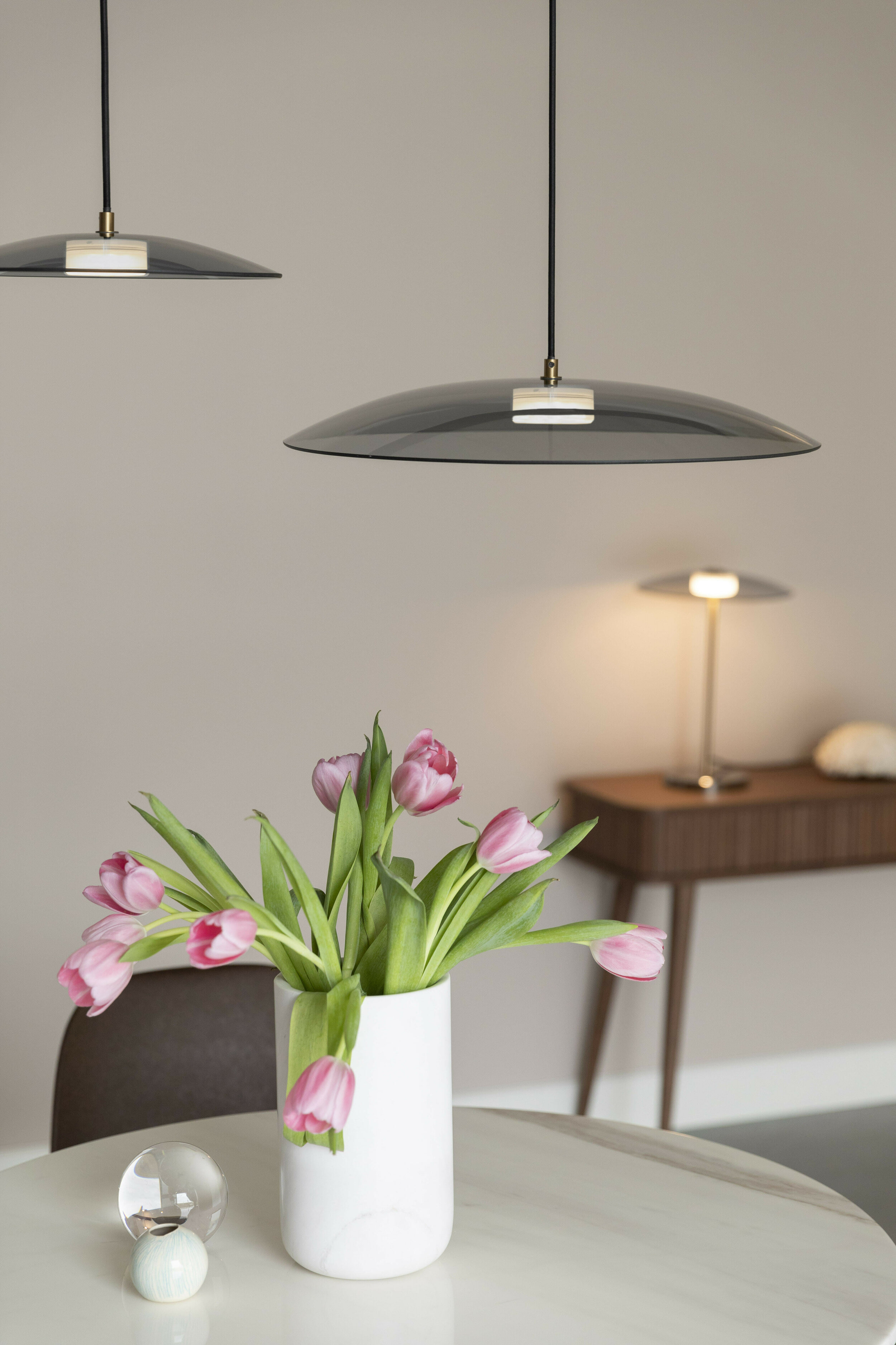 Zuiver Hanglamp 'Float' Ø50cm, Glas
