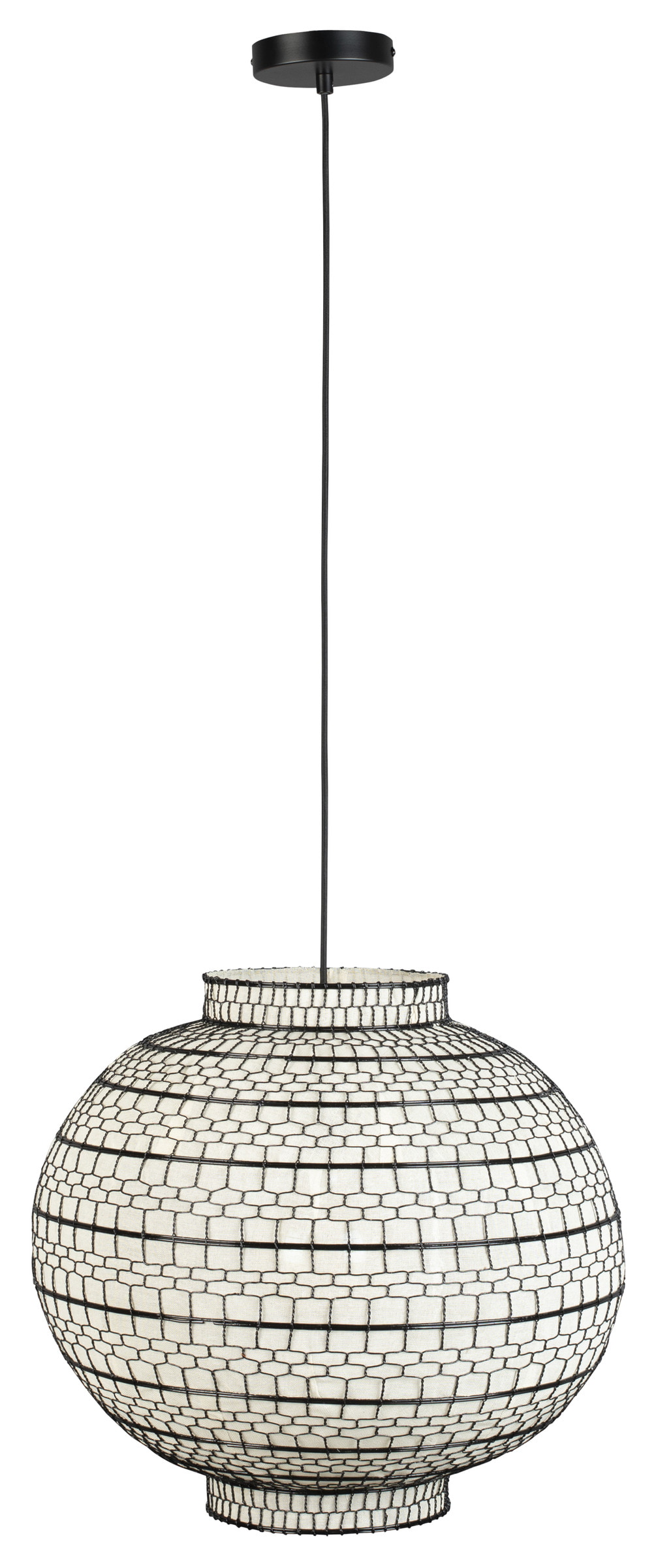Dutchbone Hanglamp 'Ming' rond, 50cm