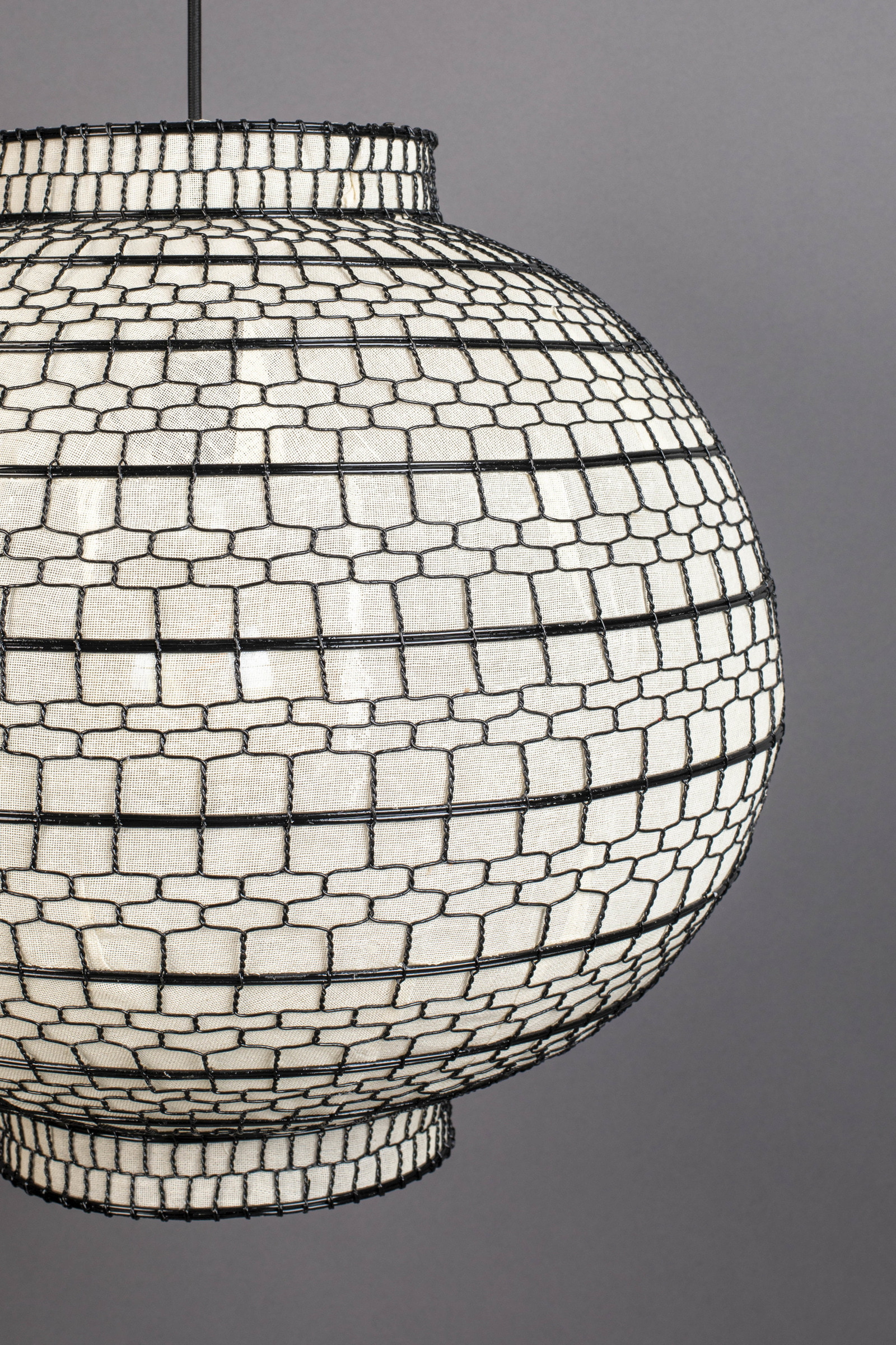 Dutchbone Hanglamp 'Ming' rond, 50cm
