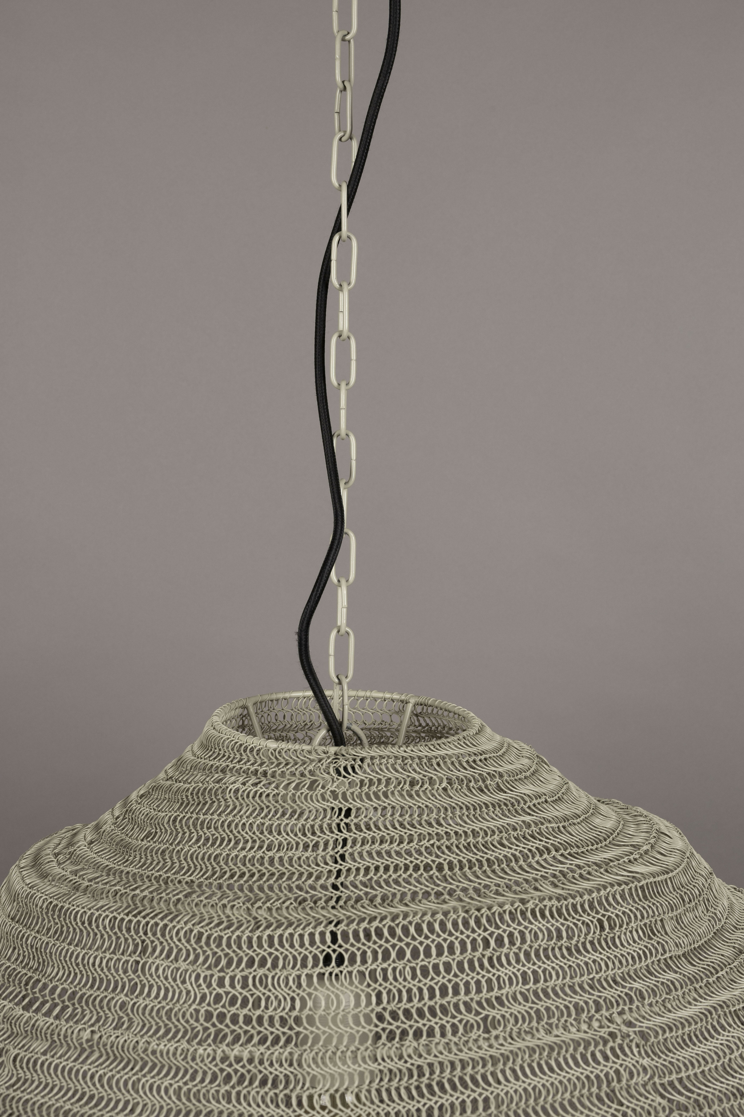 Dutchbone Hanglamp 'Meezan' 70cm, kleur Grijs