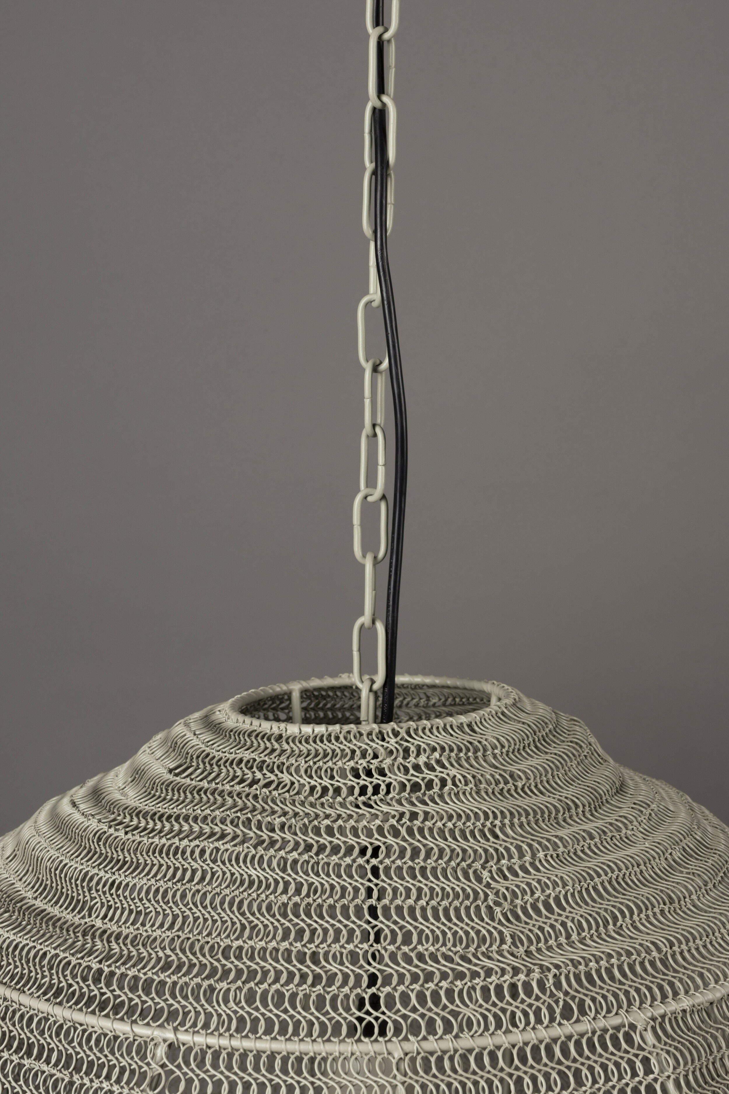 Dutchbone Hanglamp 'Meezan' 50cm, kleur Grijs