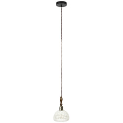 Dutchbone Hanglamp 'Poppy' Keramiek, 19cm