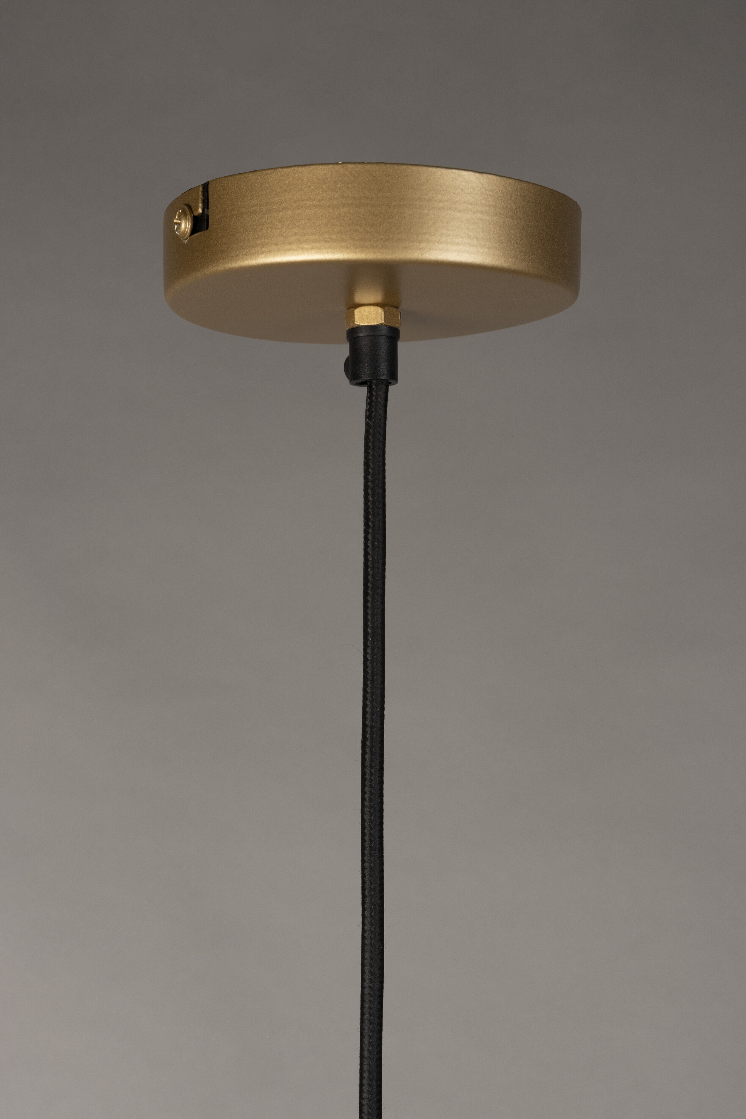 Dutchbone Hanglamp 'Cath' Mangohout, 34cm