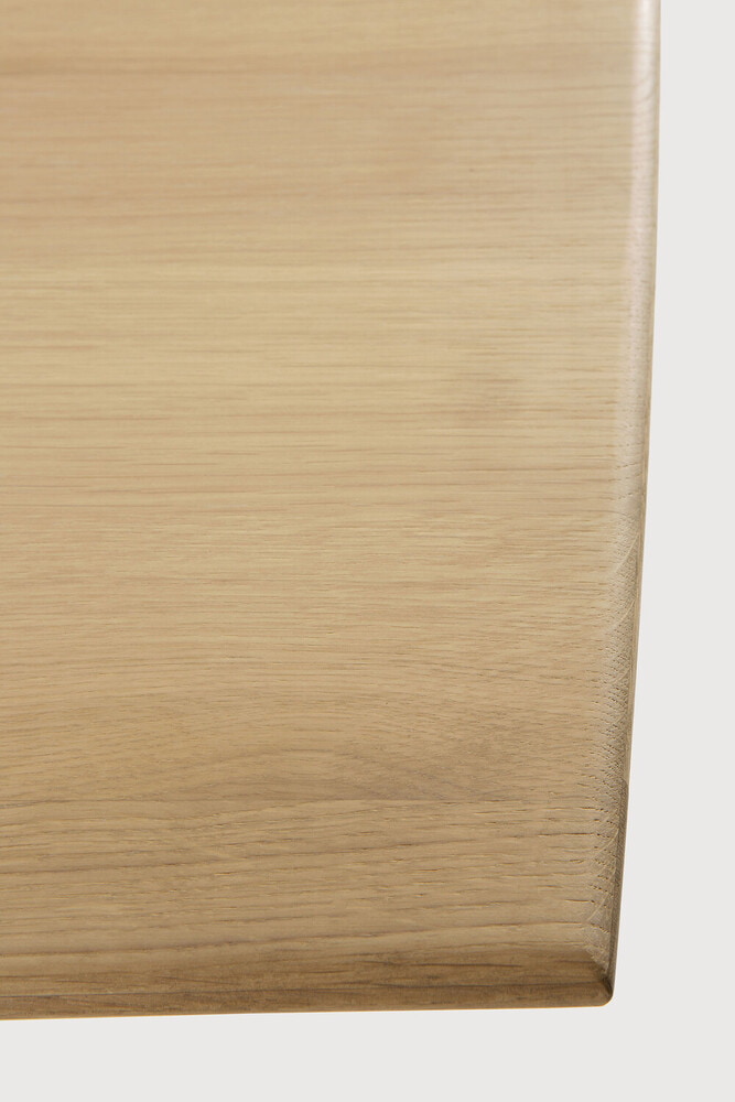 Ethnicraft Eettafel 'Geometric' Geolied Eikenhout, 220 x 100cm