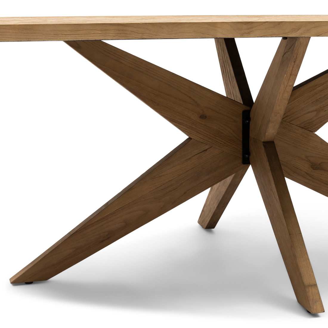 Rivièra Maison Eettafel 'Portland' Eikenhout, 230 x 100 cm, kleur Bruin