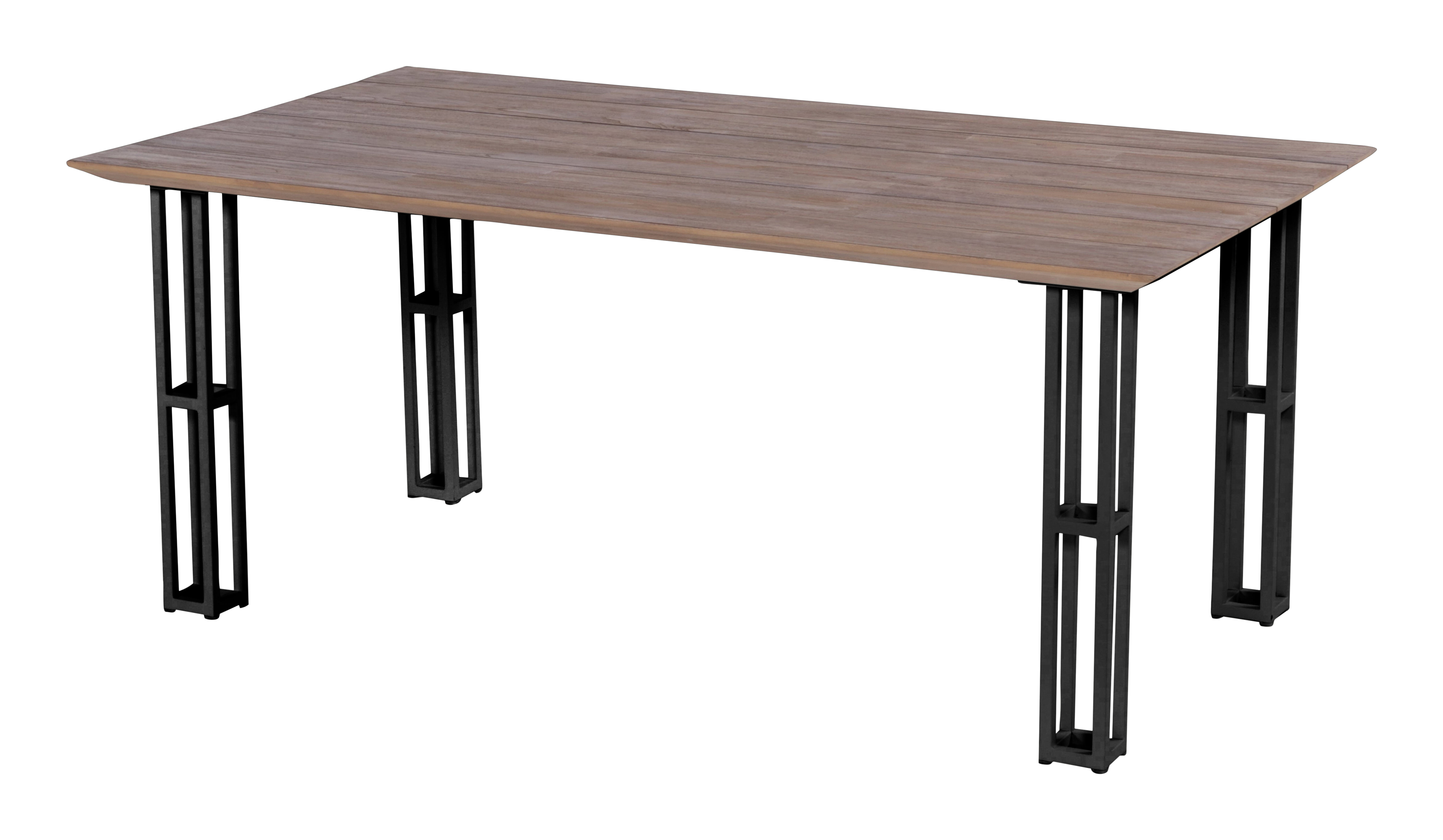 Hartman Tuintafel 'Amsterdam' Teakhout/Zwart, 180 x 100cm Hartman Tuintafel 'Amsterdam' Teakhout/Zwart, 180 x 100cm