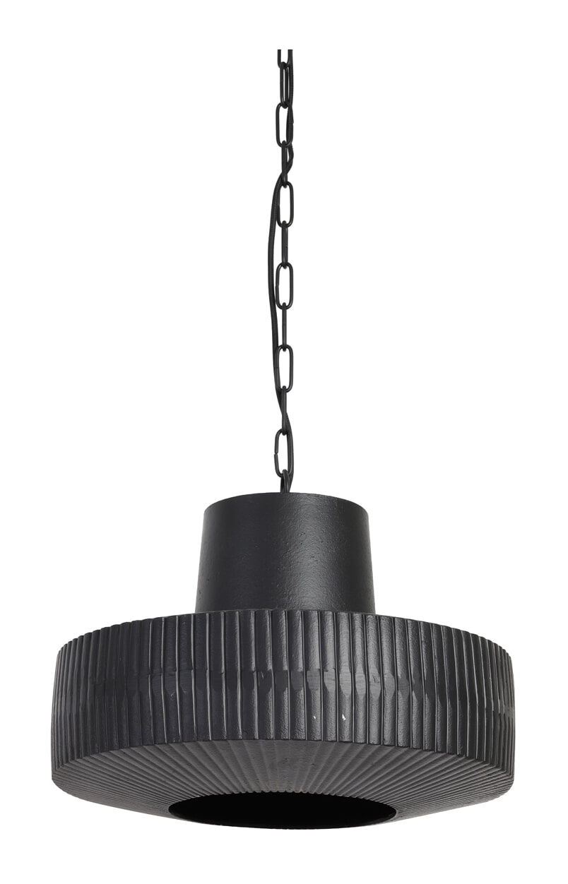 Light & Living Hanglamp 'Demsey' 40cm, kleur Mat Zwart