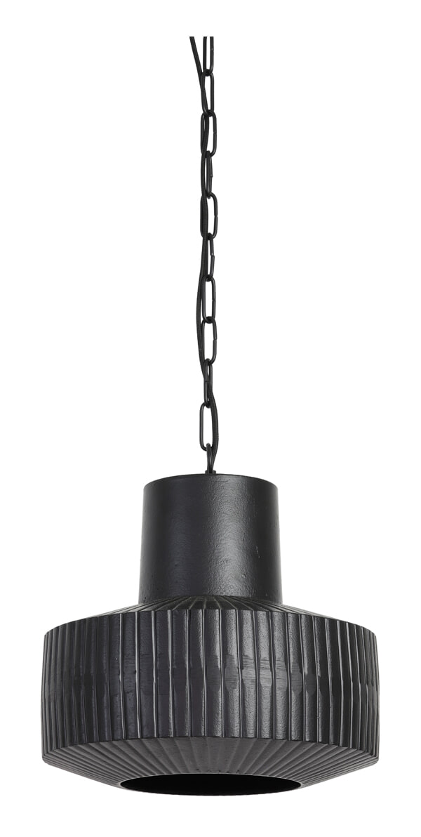 Light & Living Hanglamp Demsey Mat Zwart