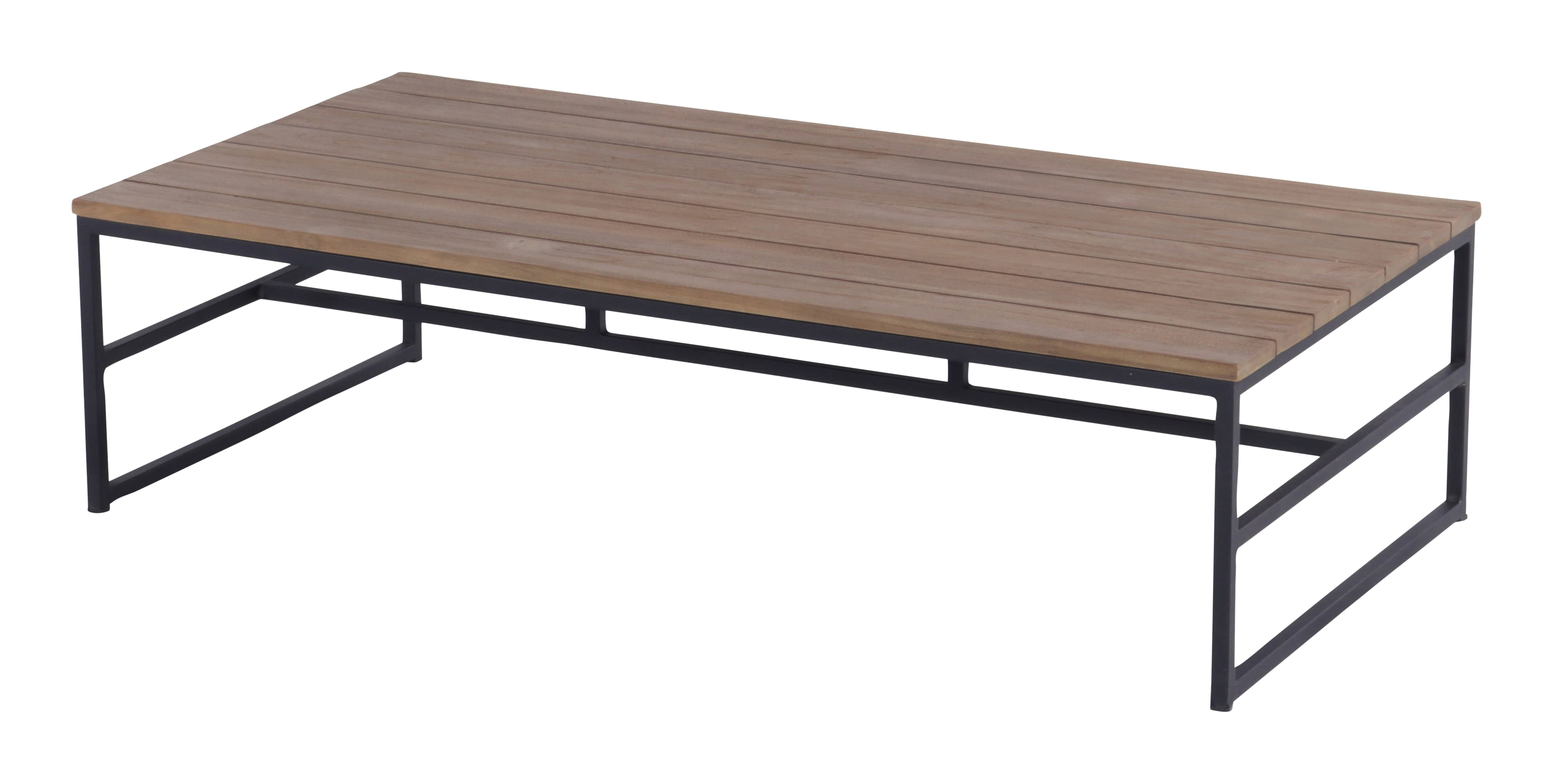 Hartman Loungetafel 'Amsterdam' Teakhout/Zwart, 140 x 70cm Hartman Loungetafel 'Amsterdam' Teakhout/Zwart, 140 x 70cm