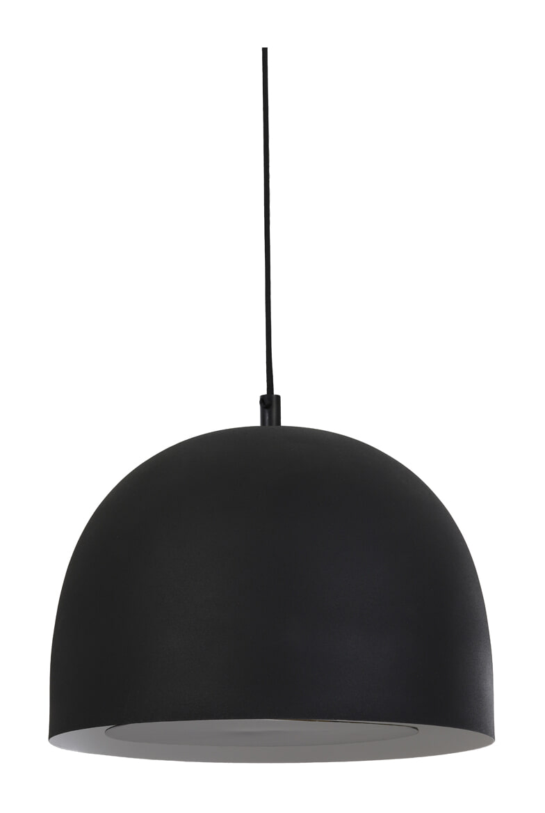 Light & Living Hanglamp 'Sphere' 31cm, kleur Mat Zwart Light & Living Hanglamp 'Sphere' 31cm, kleur Mat Zwart