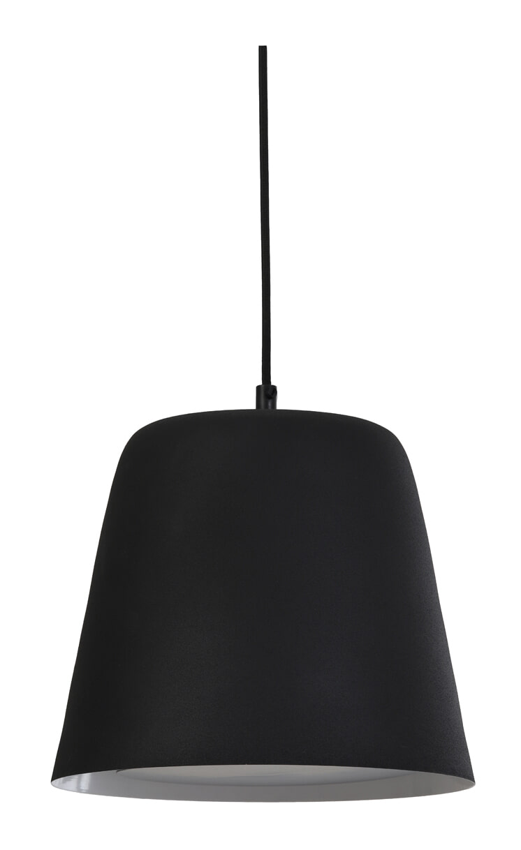 Light & Living Hanglamp 'Sphere' 28cm, kleur Mat Zwart