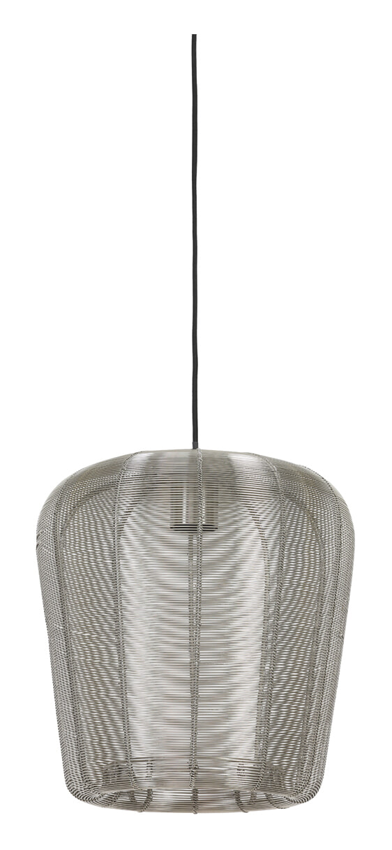Light & Living Hanglamp 'Adeta' 28cm, nikkel