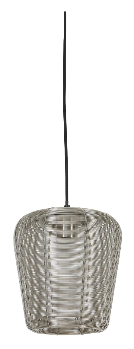 Light & Living Hanglamp 'Adeta' 23cm, nikkel Light & Living Hanglamp 'Adeta' 23cm, nikkel