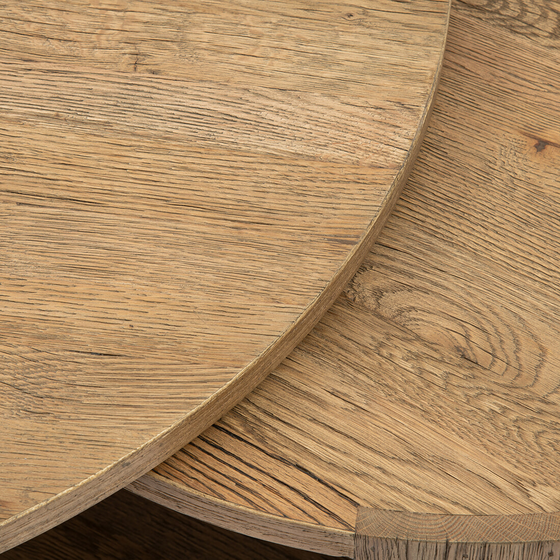 Rivièra Maison Salontafel 'Astoria' Eikenhout, Set van 2 stuks