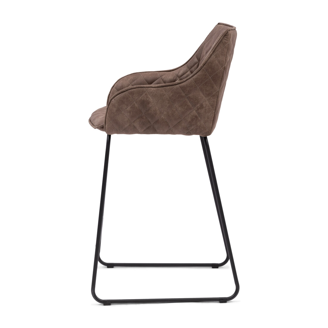 Rivièra Maison Barstoel 'Frisco Drive' Pellini, kleur Coffee