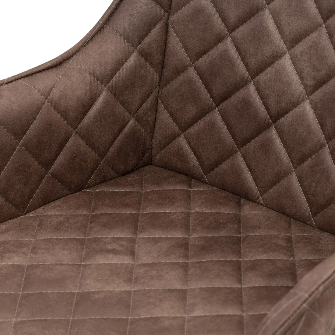 Rivièra Maison Barstoel 'Frisco Drive' Pellini, kleur Coffee