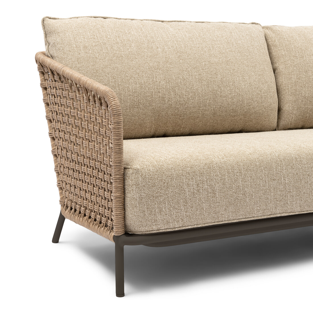 Rivièra Maison Loungebank 'Sanur', inclusief kussens