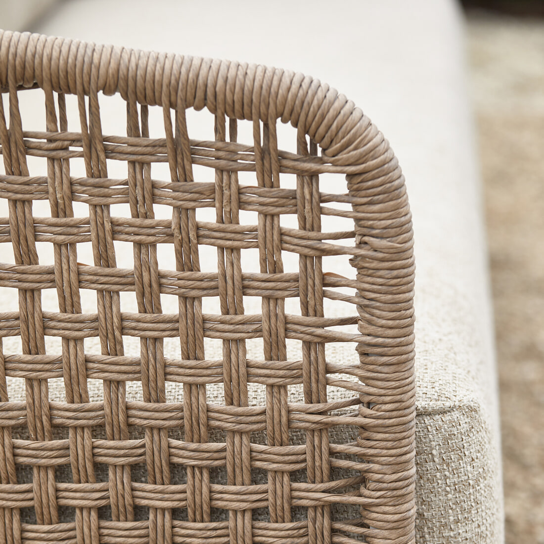 Rivièra Maison Loungebank 'Sanur', inclusief kussens