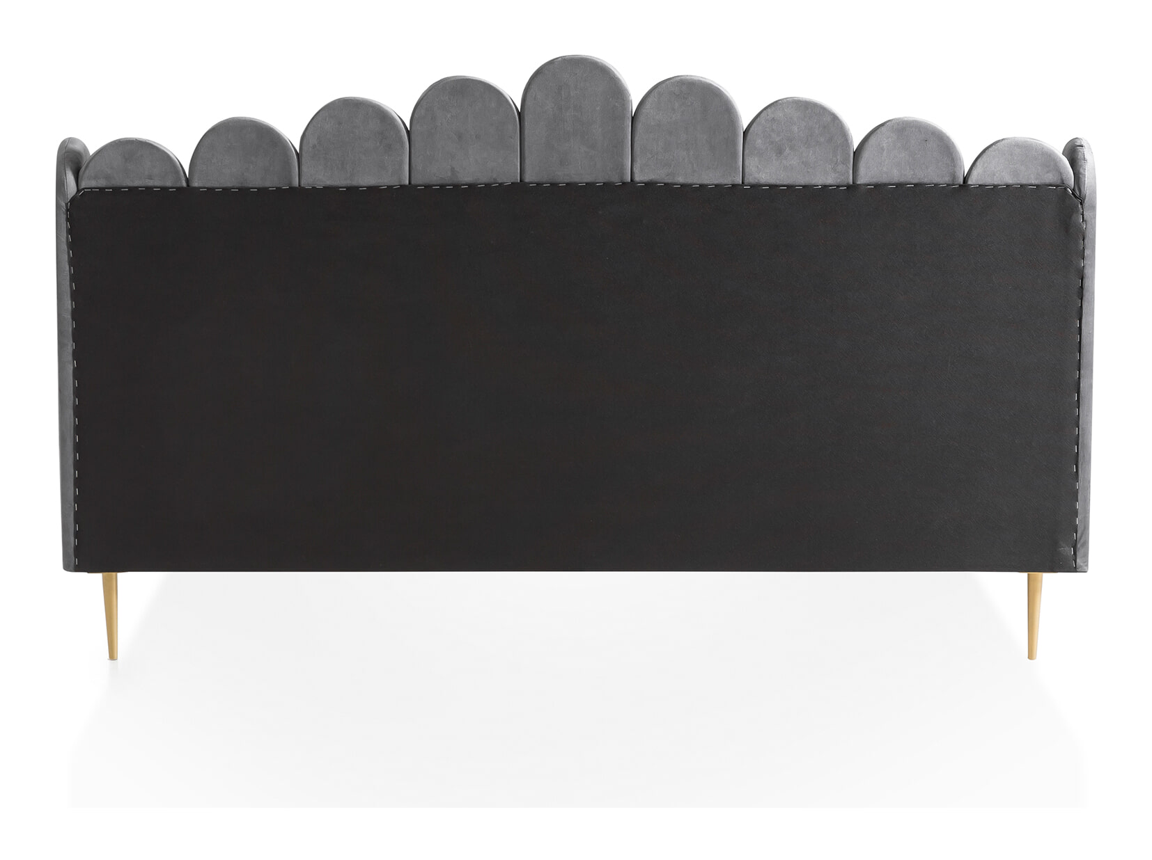 Artistiq Bed 'Harrell' Velvet, 180 x 200cm, kleur Grijs