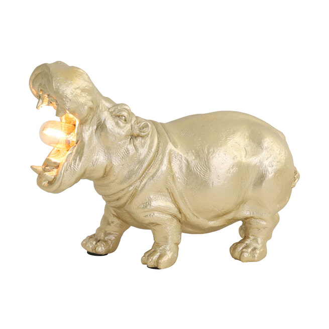 Light & Living Tafellamp 'Hippo' Small, 17,5cm