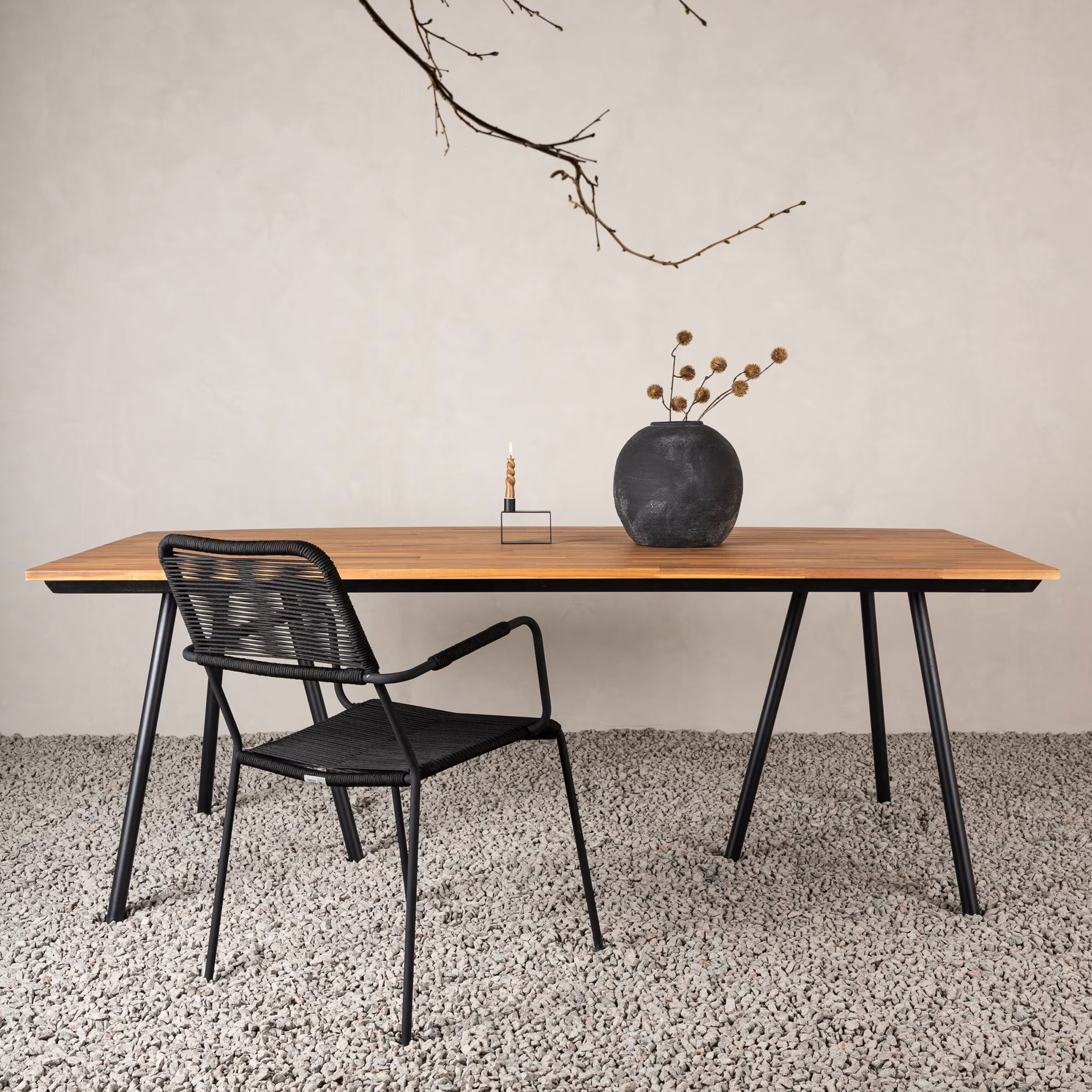 Nohr Tuintafel Terral Acaciahout, 200 x 100cm - Naturel