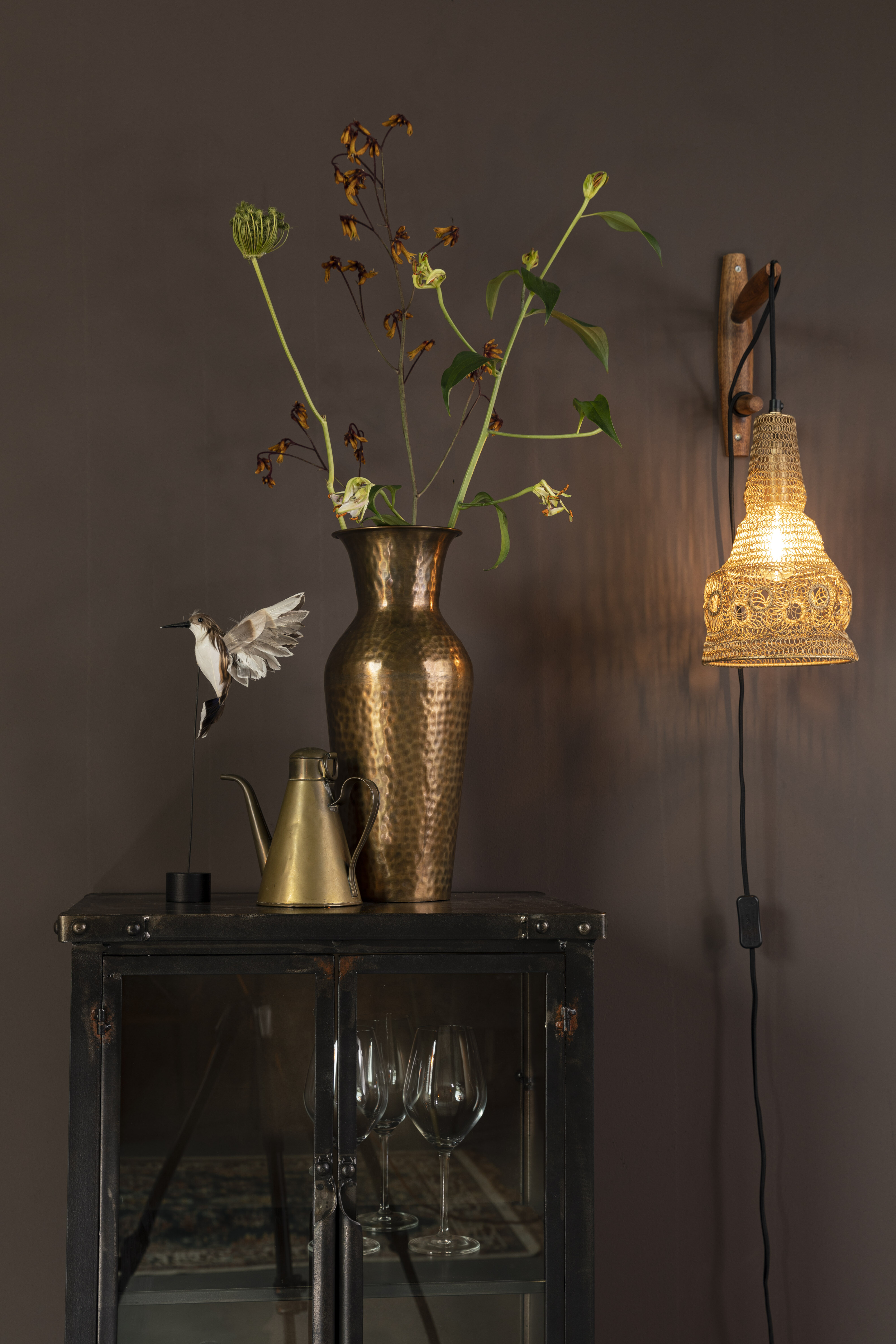 ZILT Wandlamp 'Pouel', kleur Goud