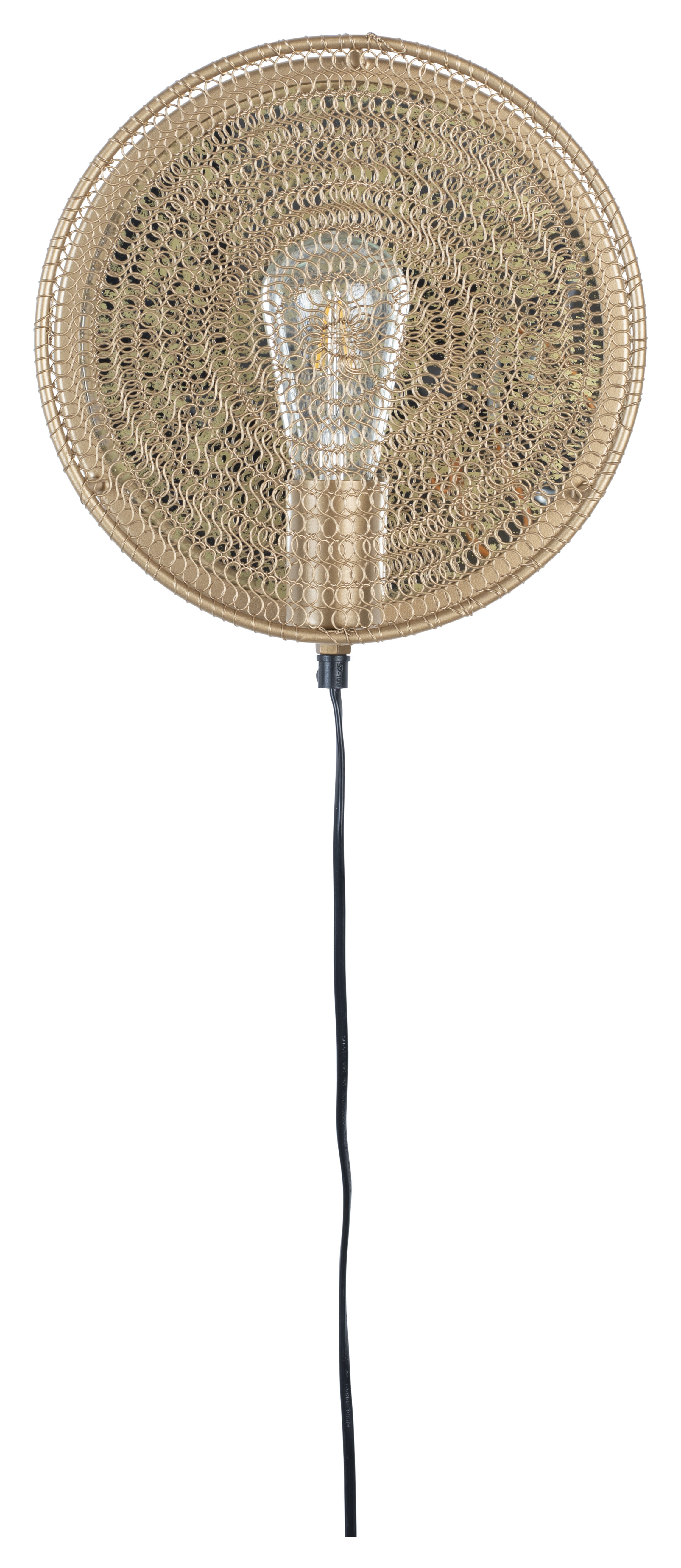 ZILT Wandlamp 'Sidse', 25,5cm, Kleur Goud