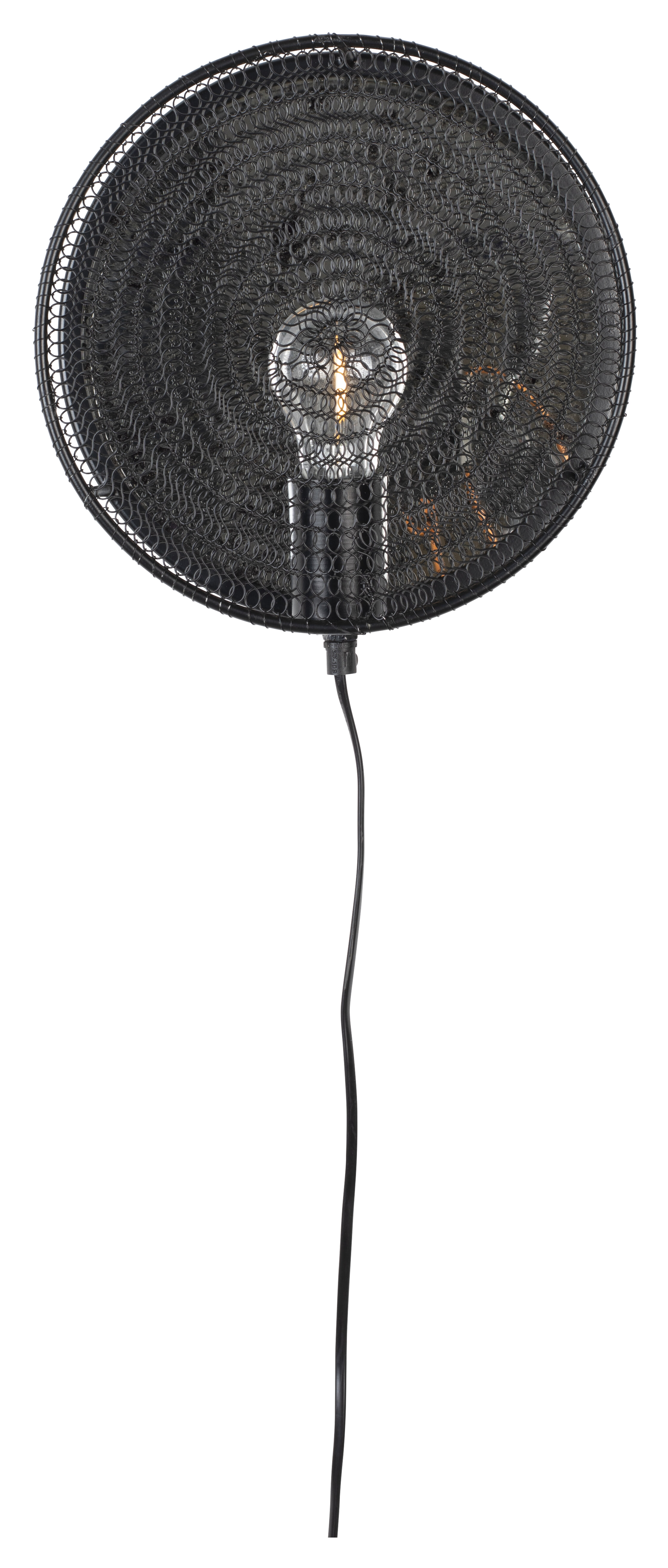 ZILT Wandlamp 'Sidse', 25.5cm kleur Zwart