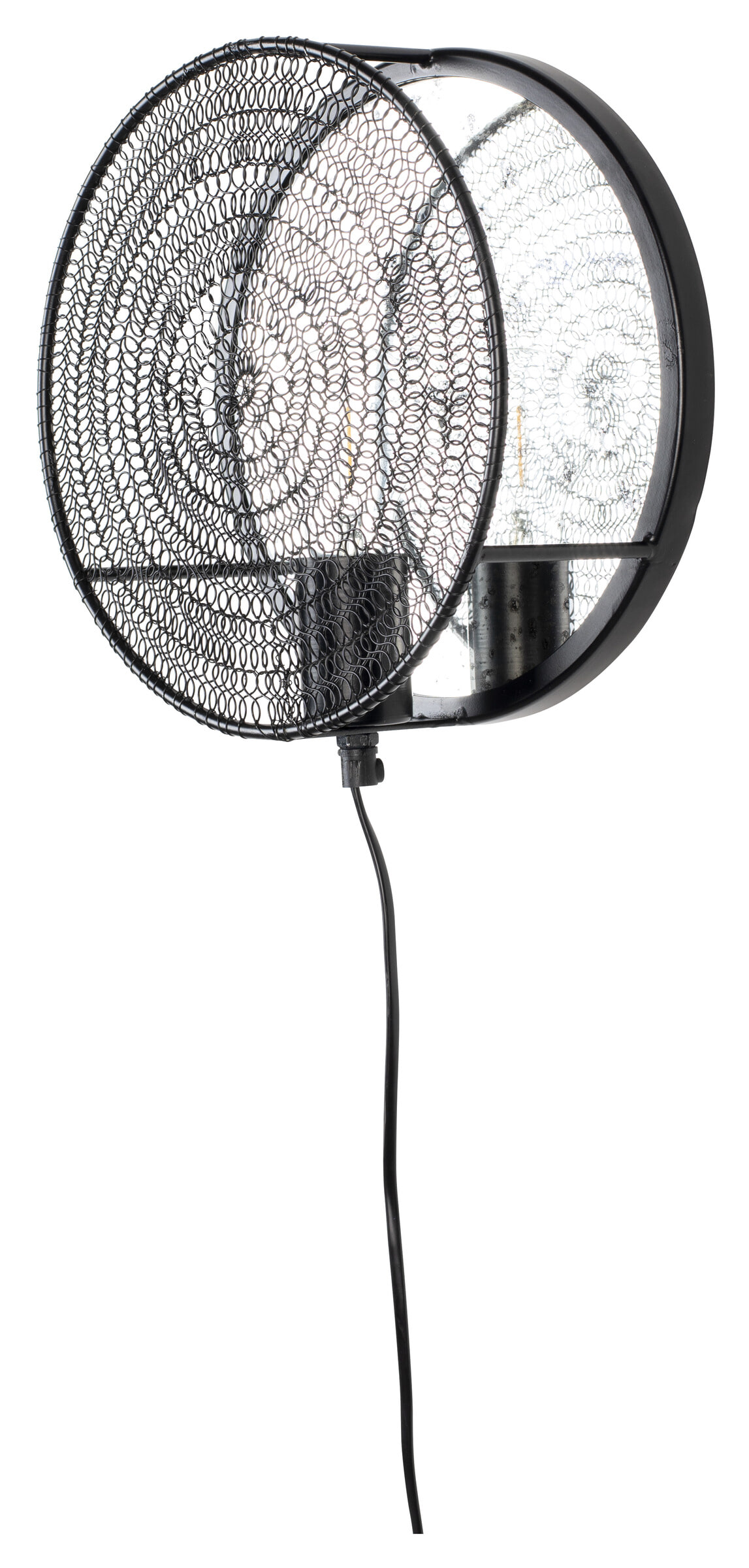 ZILT Wandlamp 'Sidse', 25.5cm kleur Zwart