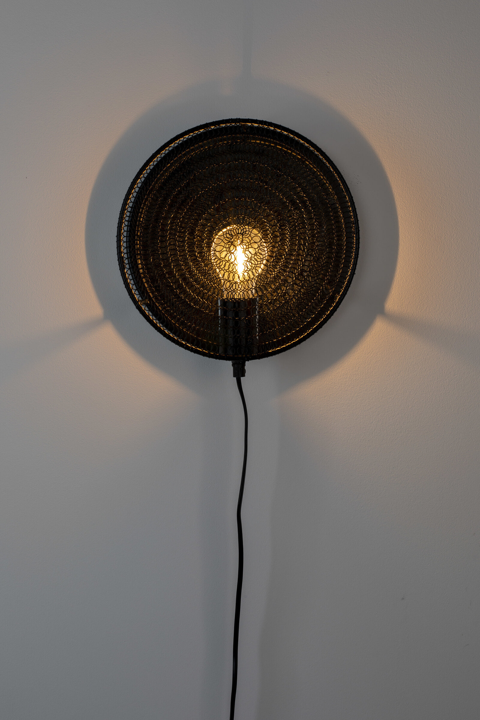 ZILT Wandlamp 'Sidse', 25.5cm kleur Zwart