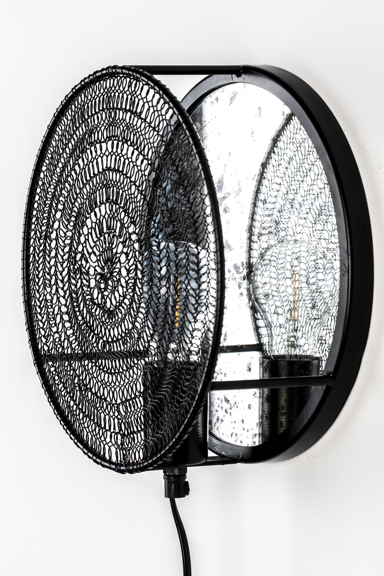 ZILT Wandlamp 'Sidse', 25.5cm kleur Zwart