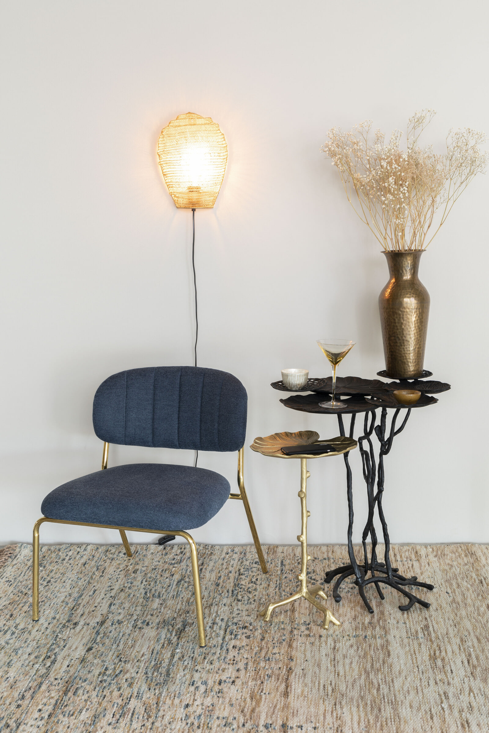 ZILT Wandlamp 'Linse', kleur Goud