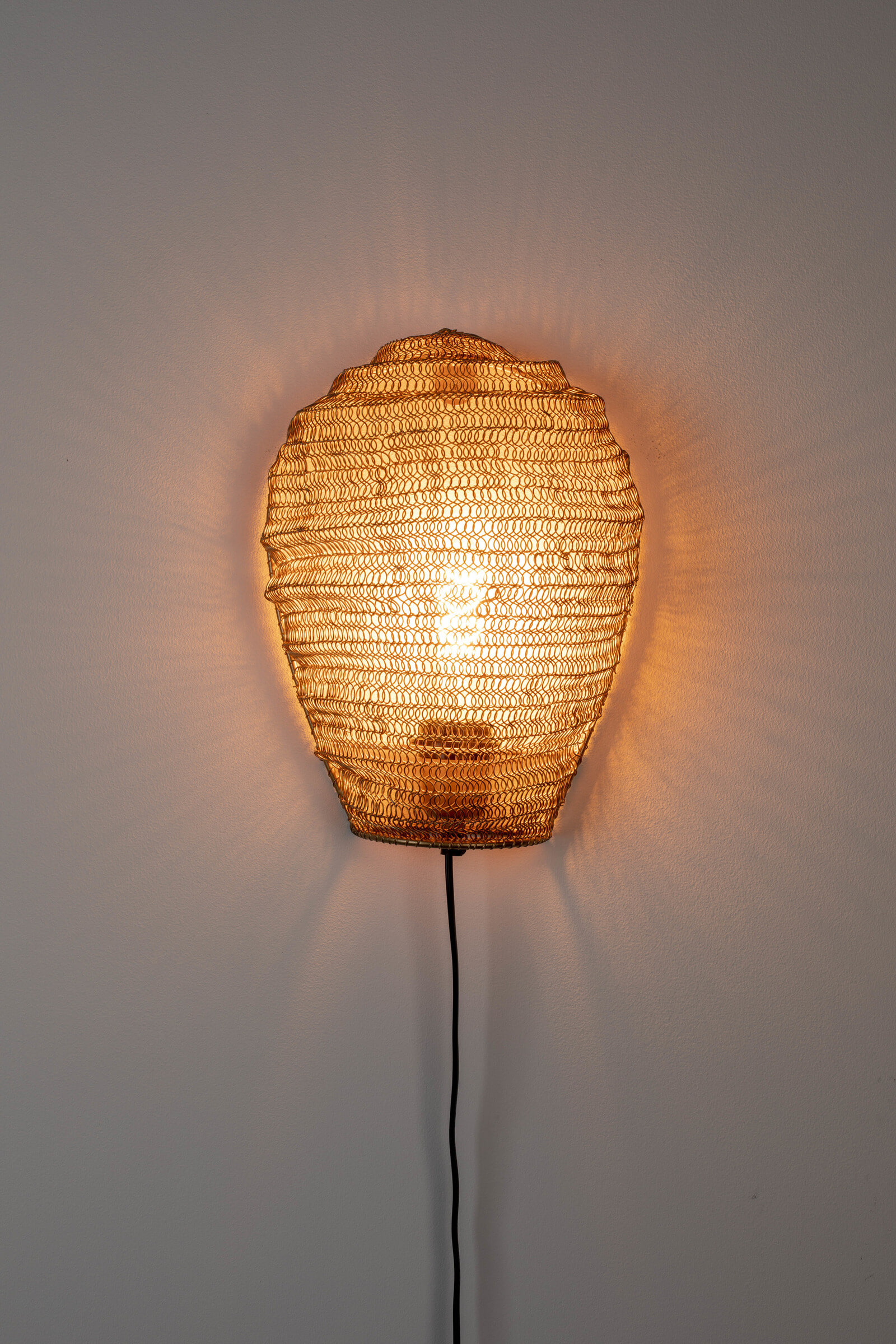 ZILT Wandlamp 'Linse', kleur Goud
