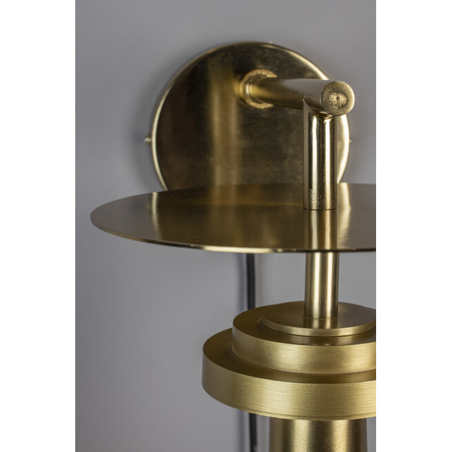 Dutchbone Wandlamp 'Aden' kleur Brass