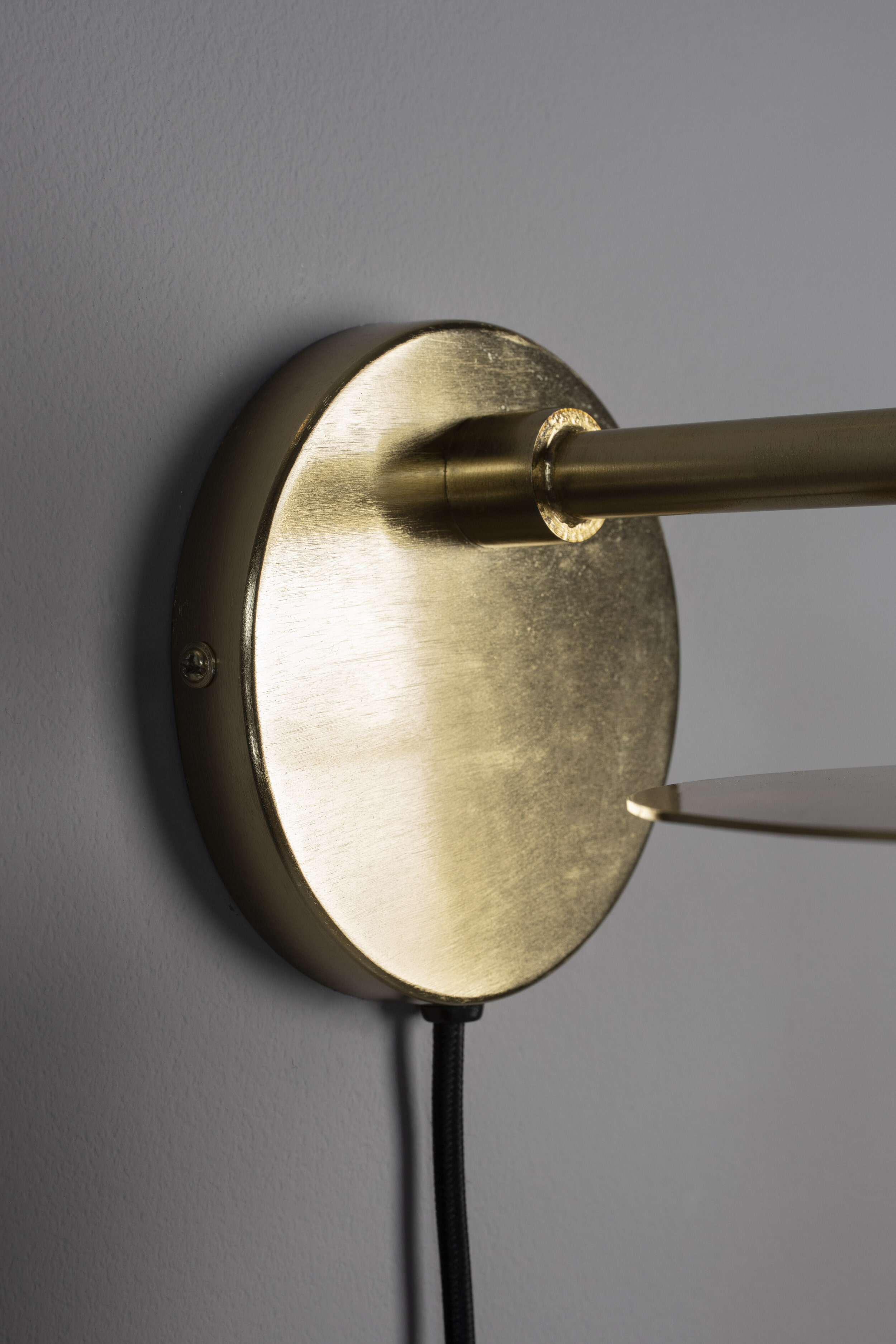 Dutchbone Wandlamp 'Aden' kleur Brass