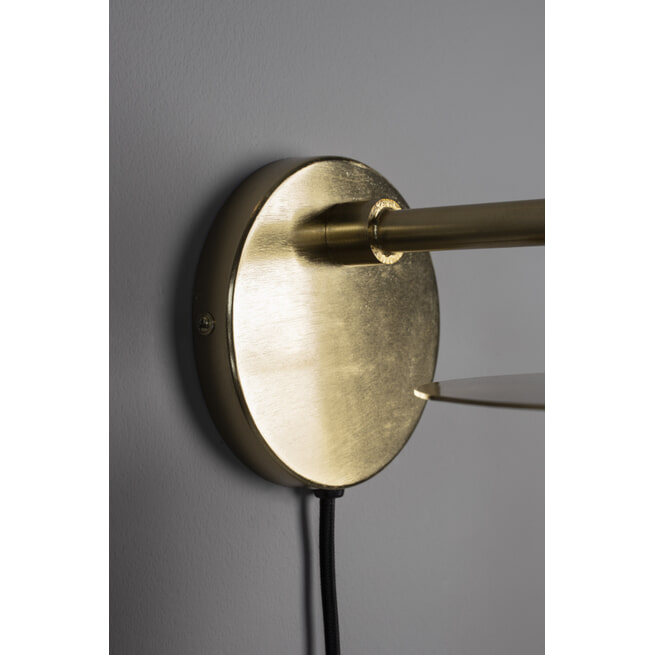 Dutchbone Wandlamp 'Aden' kleur Brass