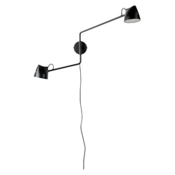 ZILT Wandlamp 'Joevin' 35cm, kleur Zwart