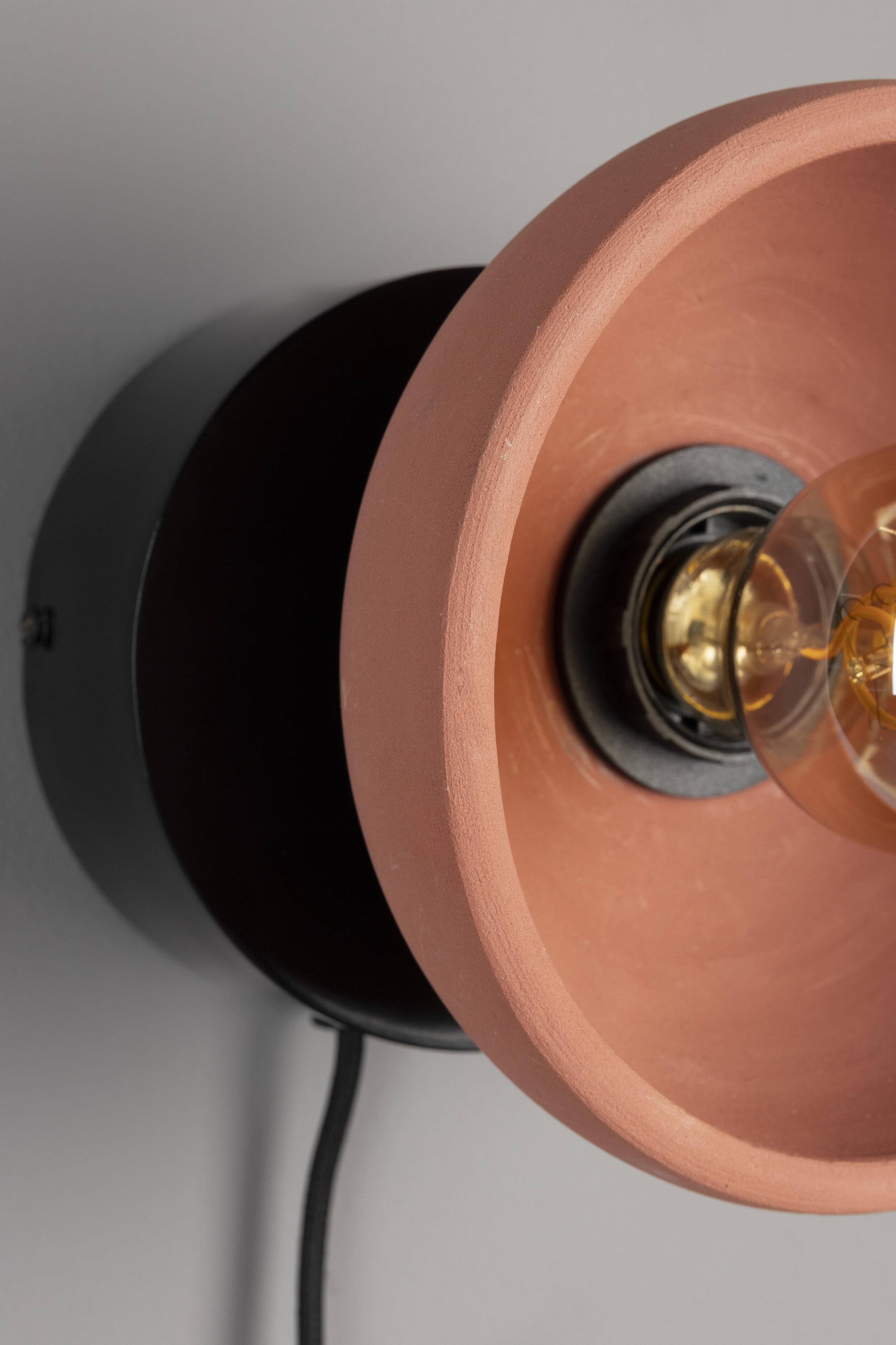 Dutchbone Wandlamp 'Zahra' Terracotta