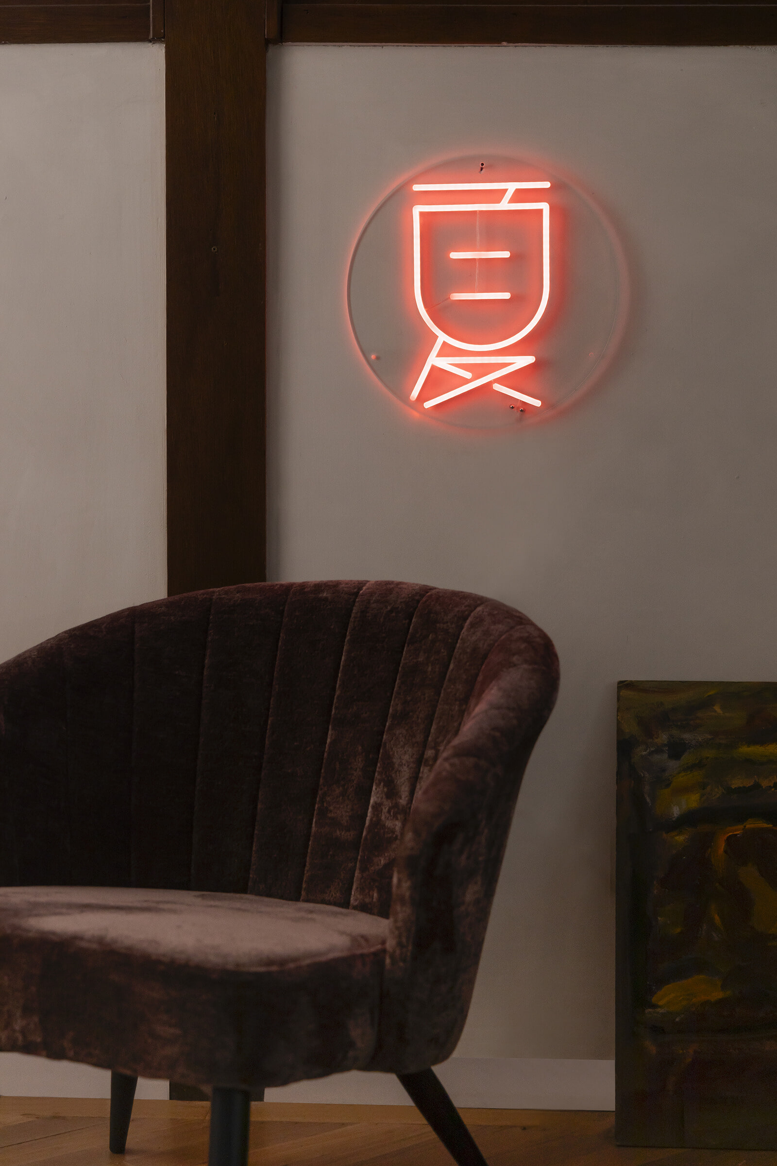 Dutchbone Wandlamp 'Sya Summer' Neon