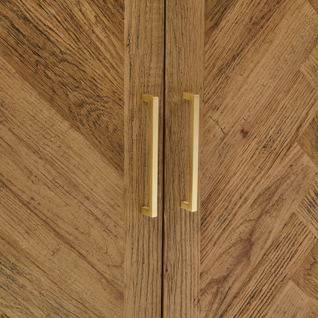 Rivièra Maison Buffetkast 'Riverside' Eikenhout en glas, 230 x 110cm