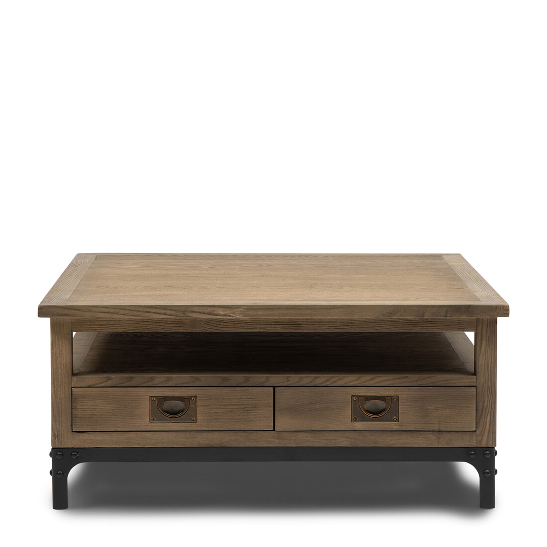 Rivièra Maison Salontafel 'The Hoxton' Essenhout, 90 x 90cm