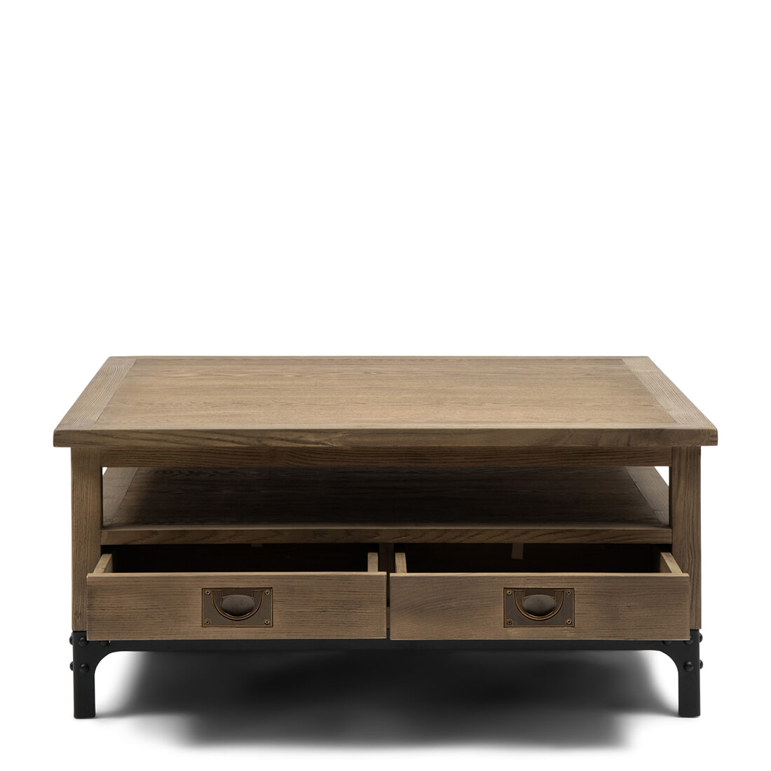 Rivièra Maison Salontafel 'The Hoxton' Essenhout, 90 x 90cm