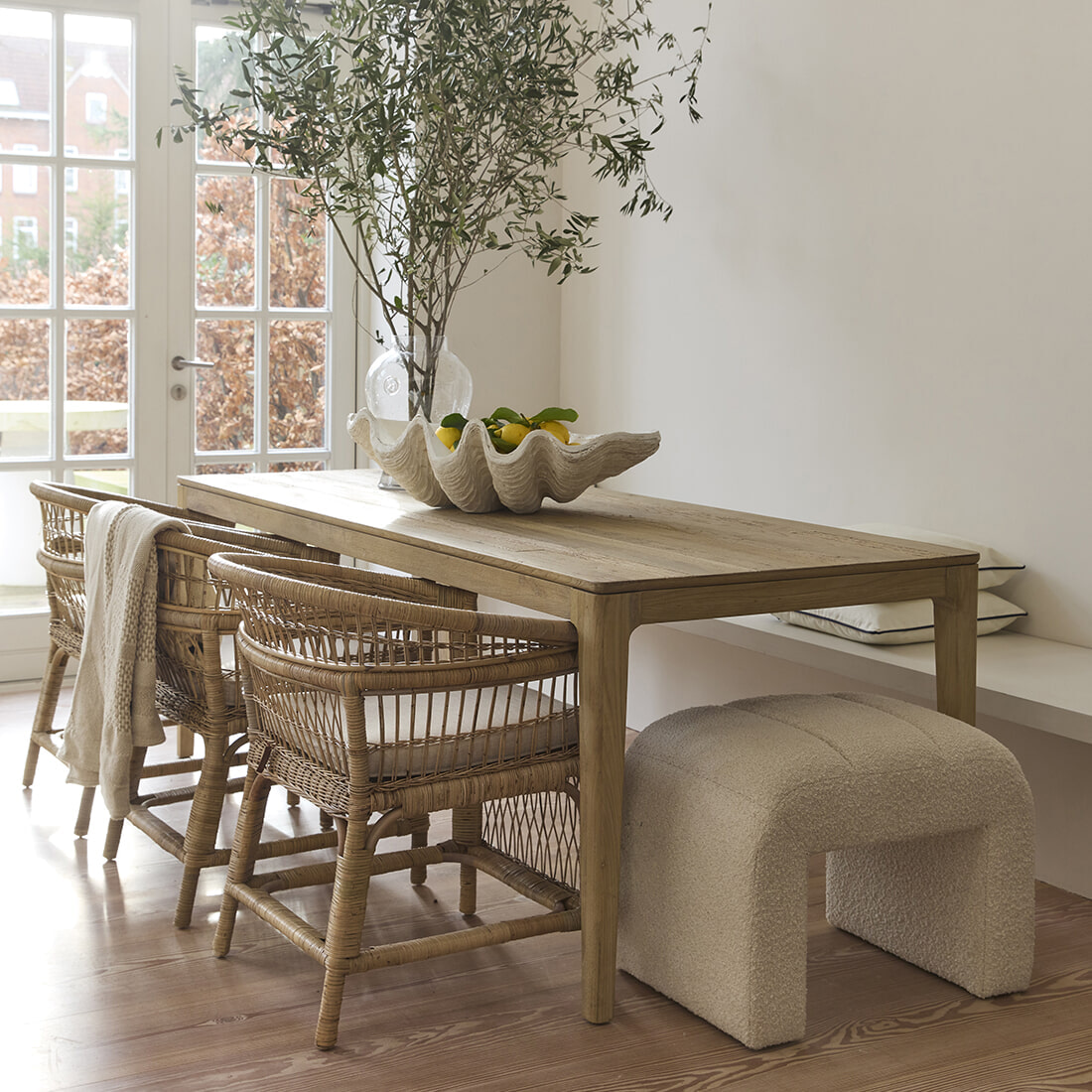 Rivièra Maison Eettafel 'Imola' Mangohout