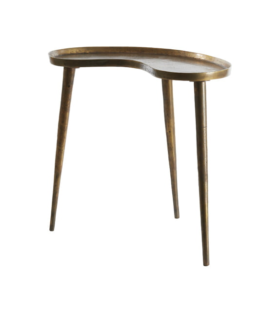 Light & Living Bijzettafel 'Lienz' 53 x 30cm, kleur Antiek Brons