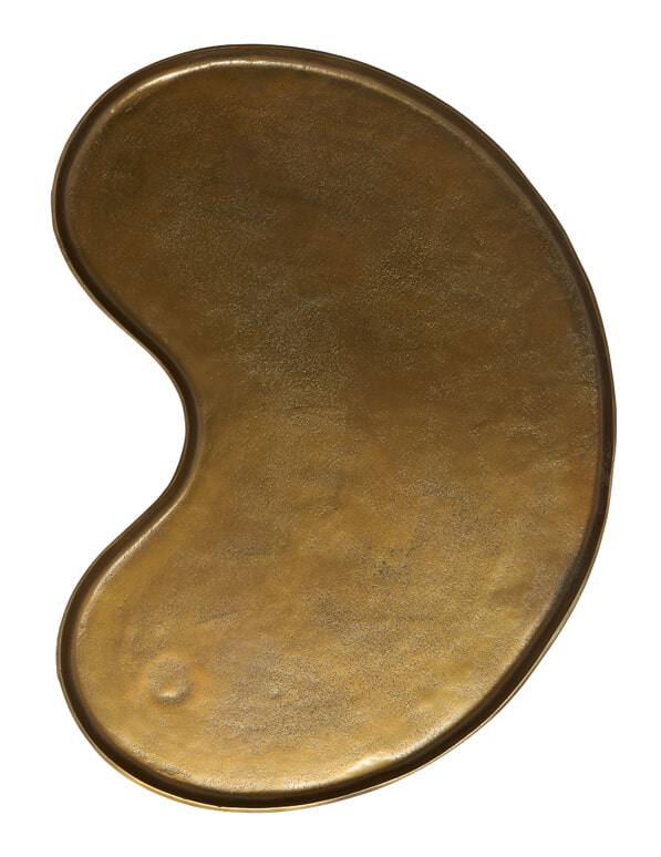Light & Living Bijzettafel 'Lienz' 80 x 60cm, kleur Antiek Brons
