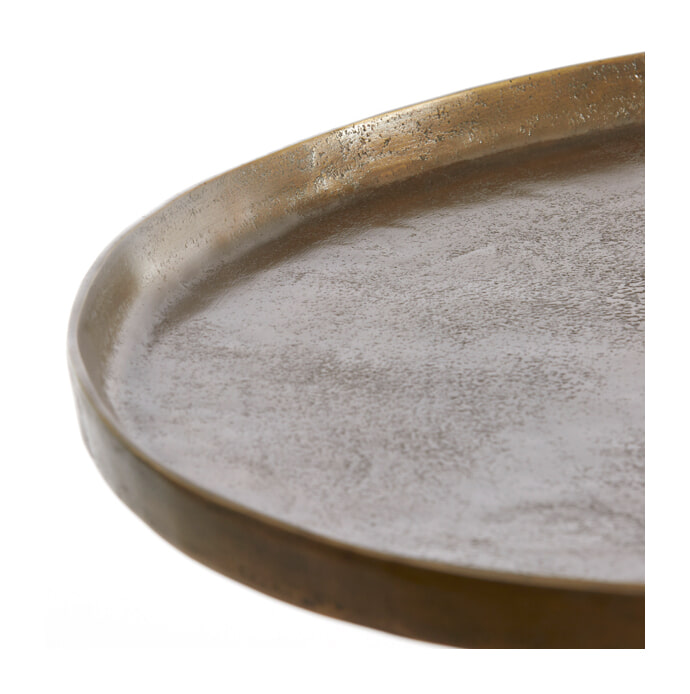 Light & Living Bijzettafel 'Lienz' 80 x 60cm, kleur Antiek Brons