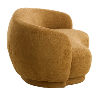 Light & Living Organische Bank 'Uvita' Chenille, 191cm, kleur Okergeel