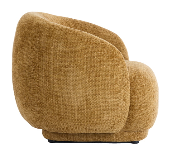 Light & Living Fauteuil 'Ovito' kleur Okergeel