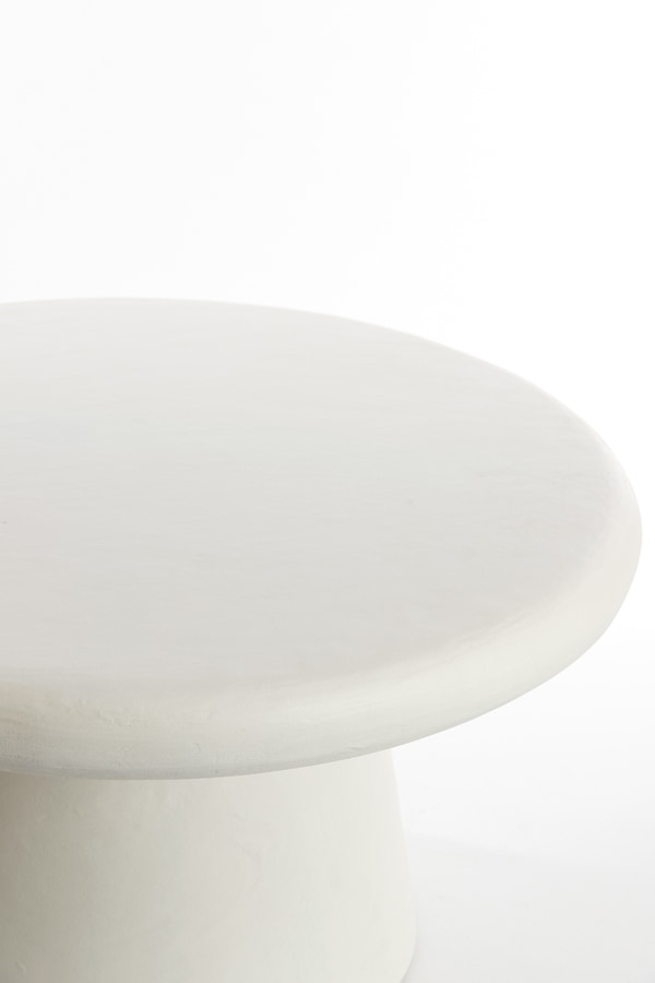 Light & Living Ronde Salontafel 'Kulona' 70cm, kleur Crème